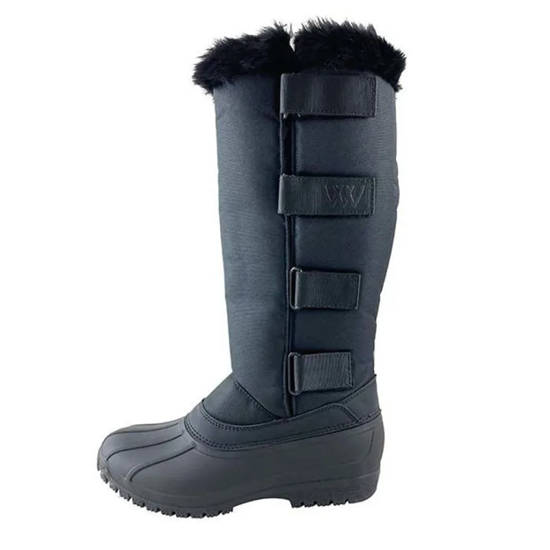 Woof Wear Long Yard Boot Childs in Black-1